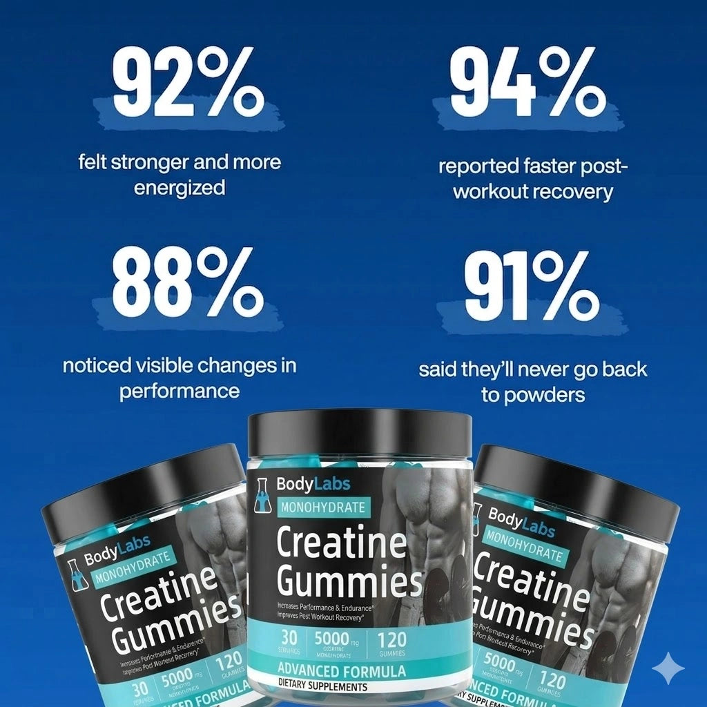 BodyLabs Creatine Gummies